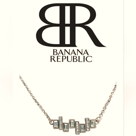 Banana Republic crystal necklace - Picture 1 of 7